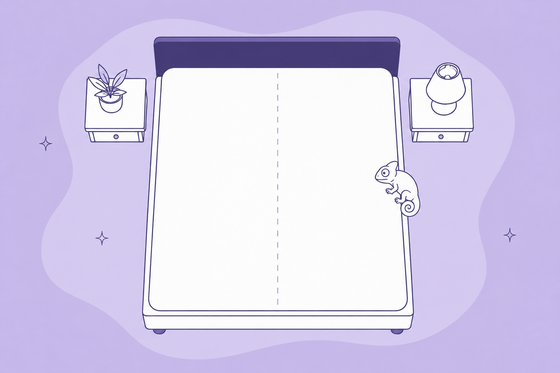 Bed 200x200: één groot matras of twee eenpersoons matrassen?