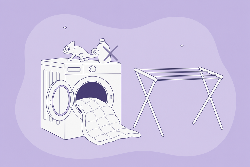 Molton en matrasbeschermer wassen: temperatuur, drogen en hoe vaak