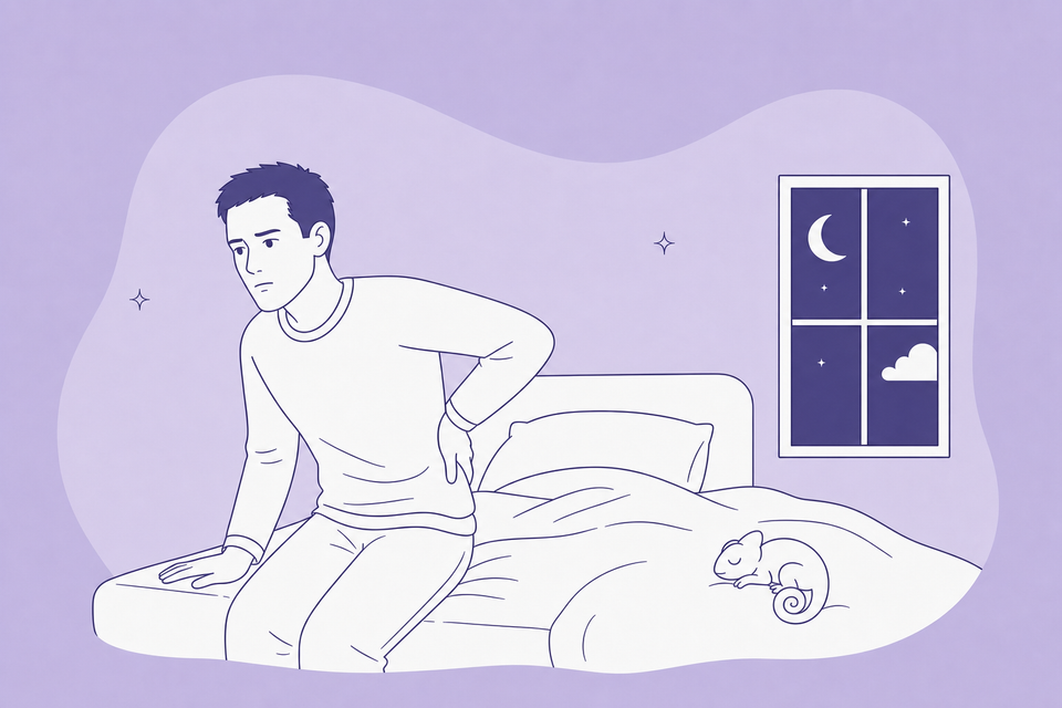 Rugpijn bij het opstaan? 13 signalen dat je matras de boosdoener is
