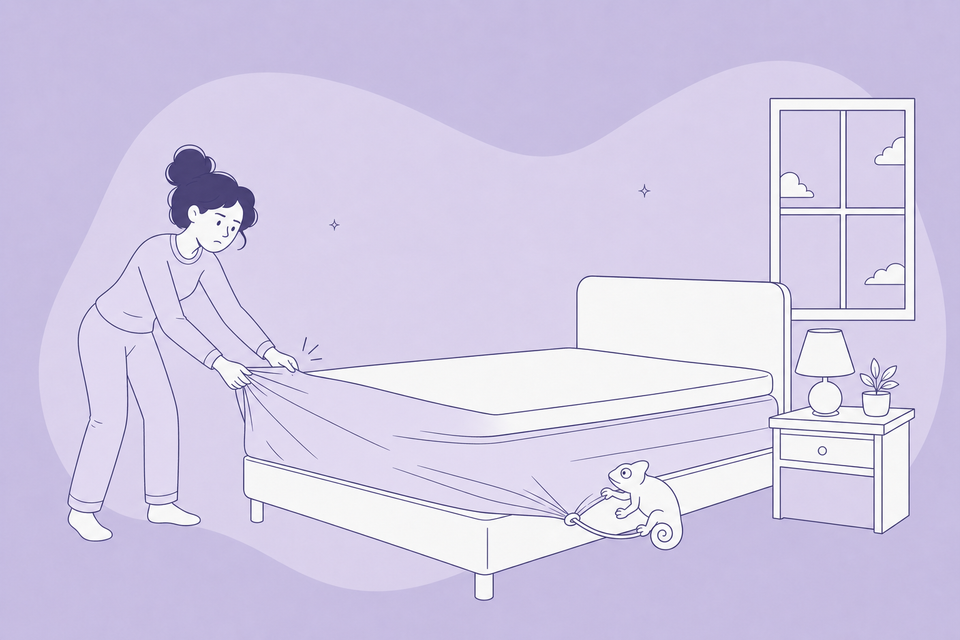 Hoeslaken voor matras met topper: topperhoeslaken of één laken?