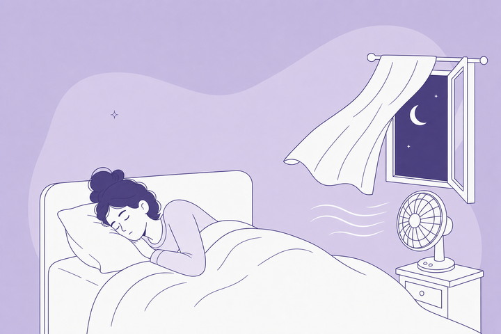 Slapen in de zomer: hoe je koel blijft als het buiten warm is