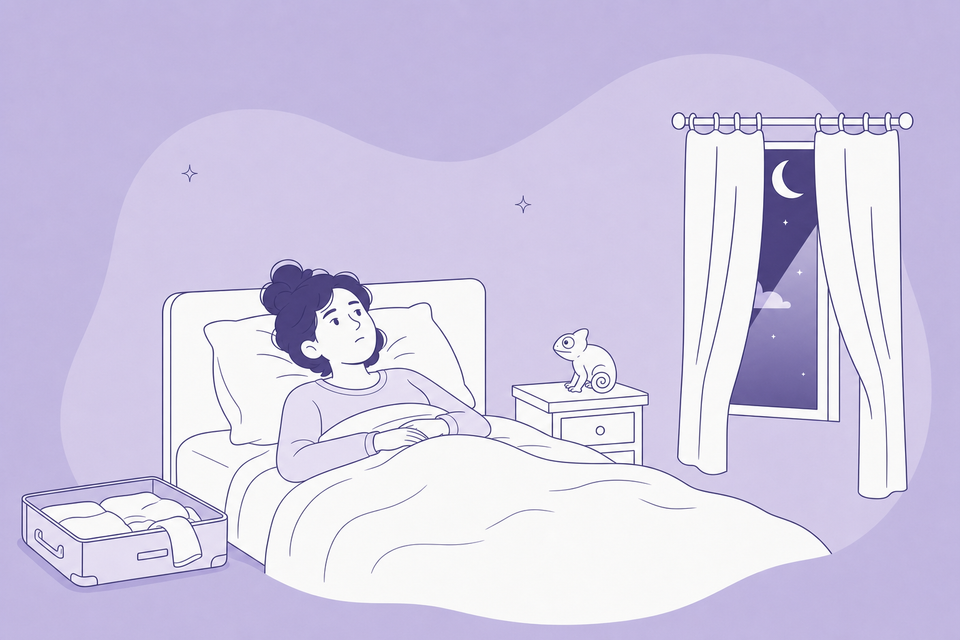 Waarom slaap je slecht in een vreemd bed (en soms beter in een hotel)?