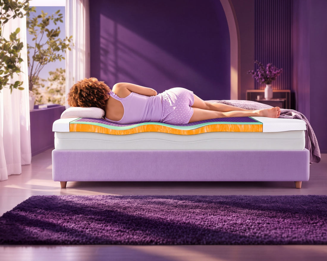 Soepel comfort.
Zonder traagschuim.