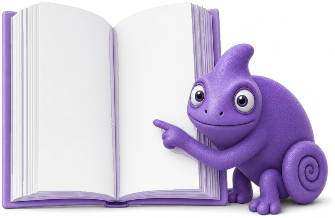 Illustratie van een opengeslagen handleiding met downloadpijl