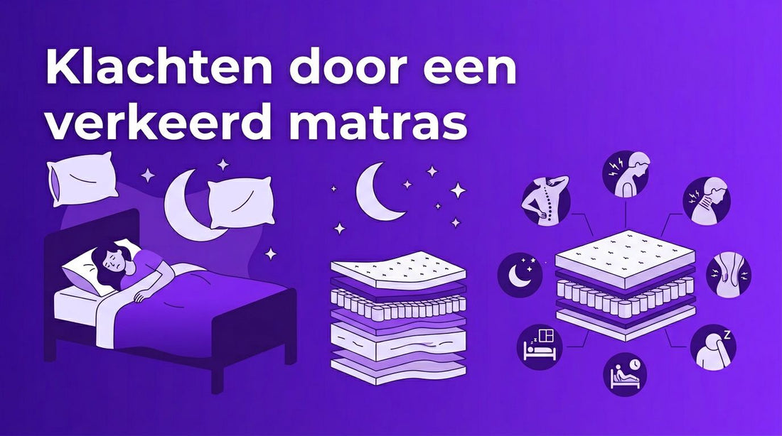 Klachten door een verkeerd matras