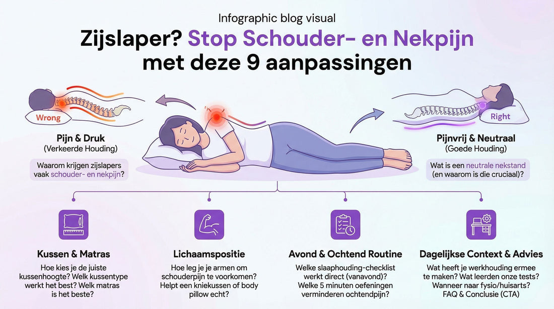 Zijslaper: zo voorkom je schouder- en nekpijn