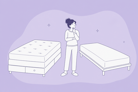 Boxspring of los matras: wat is het verschil en wanneer kies je wat?