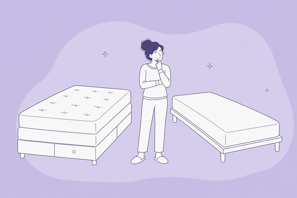 Boxspring of los matras: wat is het verschil en wanneer kies je wat?