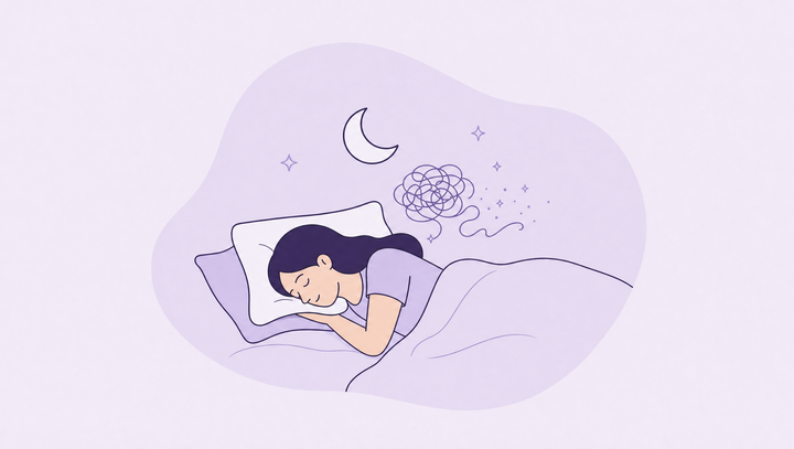 Piekeren in bed? 5 technieken om je hoofd stil te krijgen (+1-min oefening)