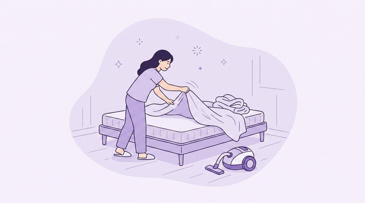 Hoe matras schoonmaken: complete stap-voor-stap gids
