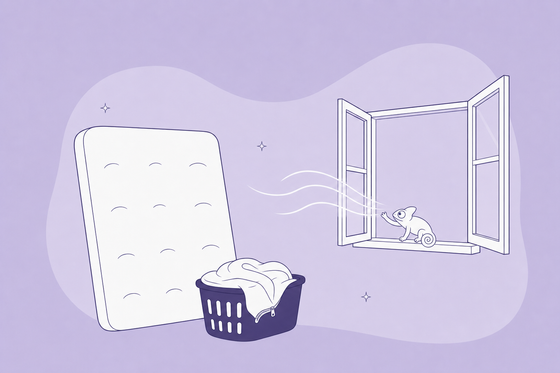 Matras stinkt? Zo krijg je muffe, zweet- en urinegeur eruit