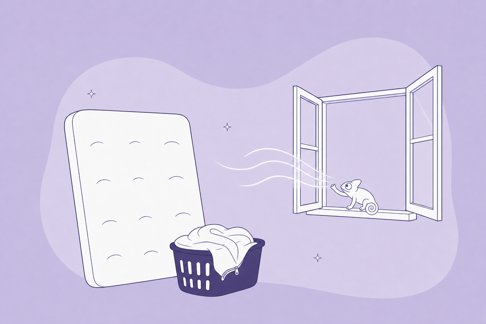 Matras stinkt? Zo krijg je muffe, zweet- en urinegeur eruit