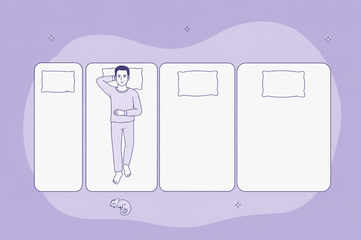 Matras maat kiezen: wat past bij jou (90, 140, 160 of 180 cm)?