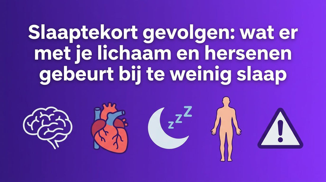 Slaaptekort gevolgen: wat er met je lichaam en hersenen gebeurt bij te weinig slaap
