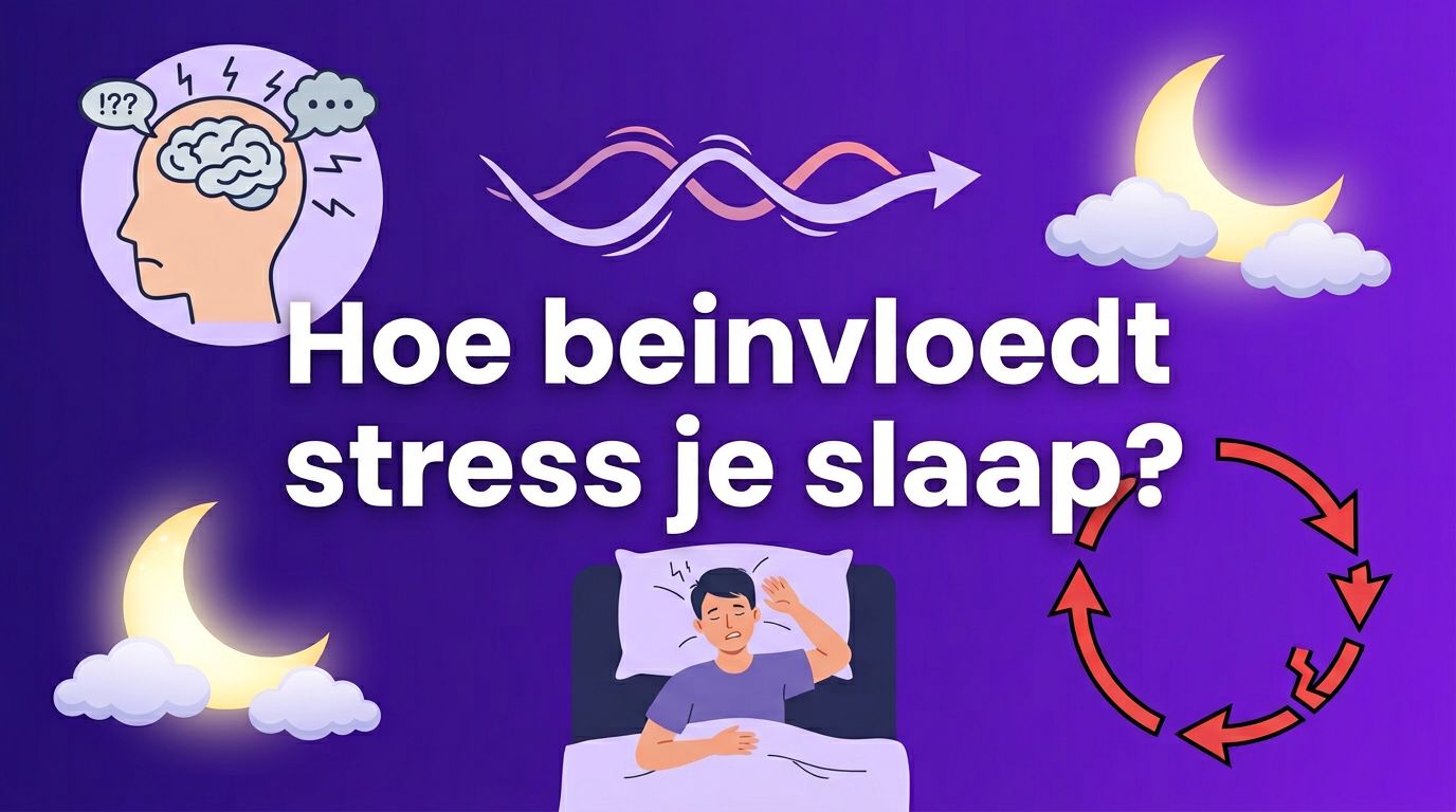 Hoe beinvloedt stress je slaap? De vicieuze cirkel doorbroken